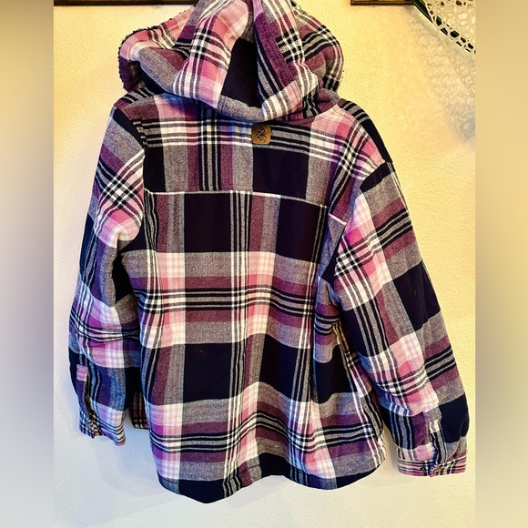 Women’s XL Legendary Whitetails Hooded Fleece Lined Flannel - Picture 5 of 5
